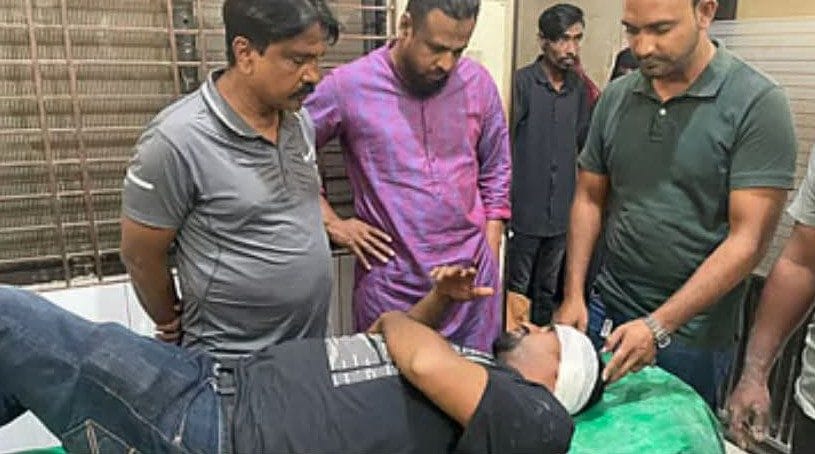 কুষ্টিয়ায় লালন আখড়াবাড়িতে সংবাদ সংগ্রহের সময় সাংবাদিকের ওপর হা’ম’লা