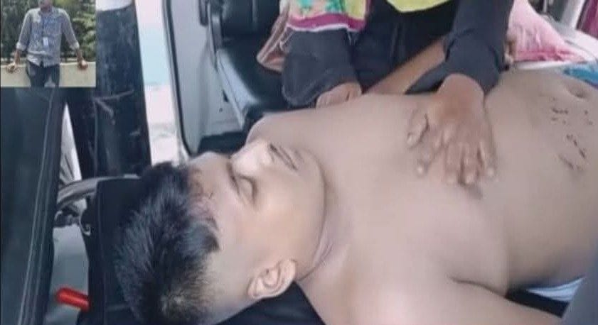 দর্শনায় মোটরসাইকেল দূর্ঘটনায় যুবক নি’হ’ত!