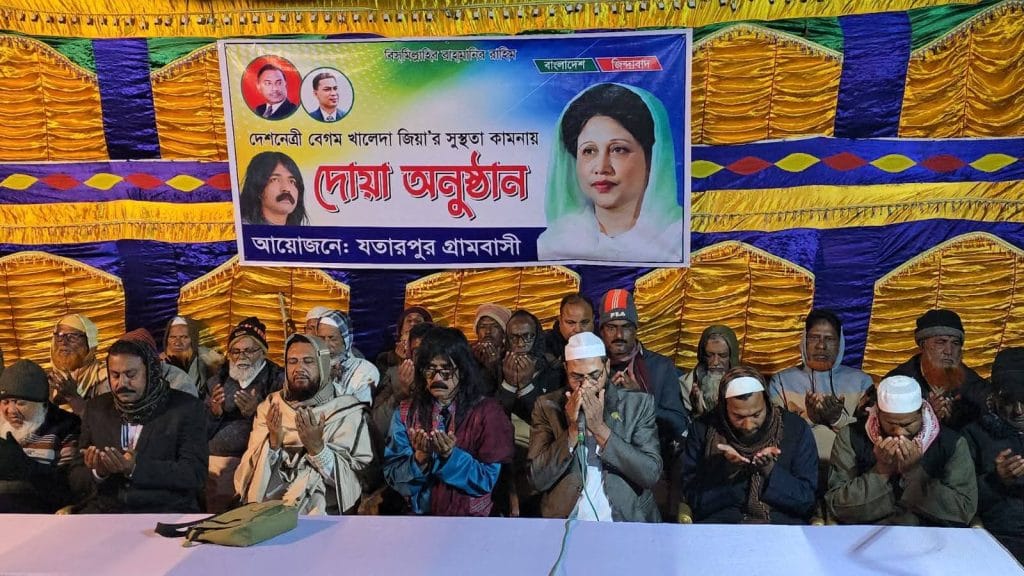  “দেশনেত্রীর সুস্থতাই গণতন্ত্রের পুনরুত্থান”— মাসুদ অরুন