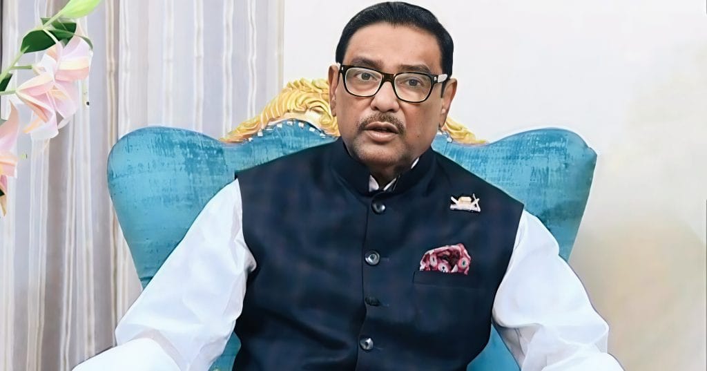 ভেন্টিলেশনে ওবায়দুল কাদের, কলকাতার হাসপাতালে সংকটাপন্ন অবস্থা