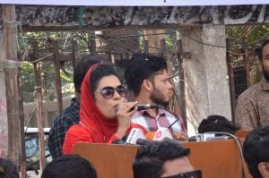 IMG 20260224 WA0065 ছাত্রদল থেকে মহানগর নেতৃত্ব—সংরক্ষিত নারী আসনে শক্ত প্রার্থী নাদিয়া পাঠান পাপন