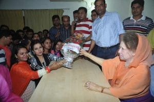 IMG 20260225 WA0027 ছাত্রদল থেকে মহানগর নেতৃত্ব—সংরক্ষিত নারী আসনে শক্ত প্রার্থী নাদিয়া পাঠান পাপন
